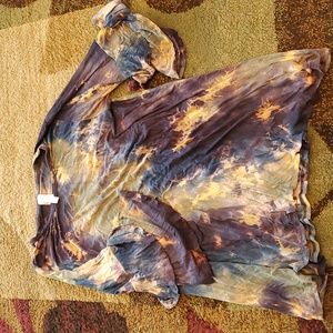 Crepes, 3/4 sleeve top